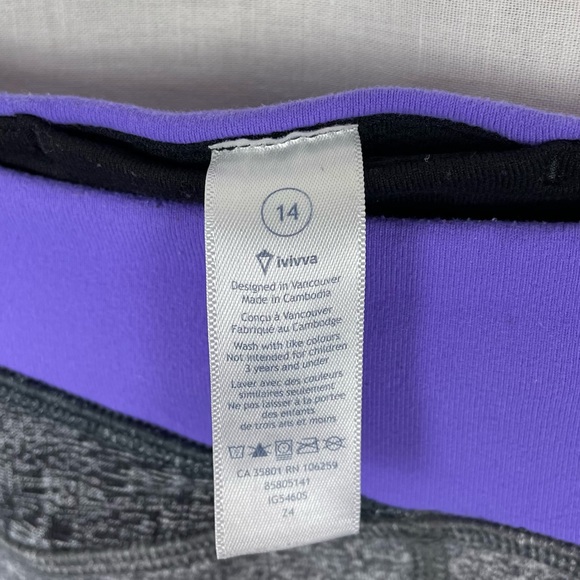 Ivivva Lululemon Girl’s Will Power Straight-Leg Dance Pant - Picture 5 of 5